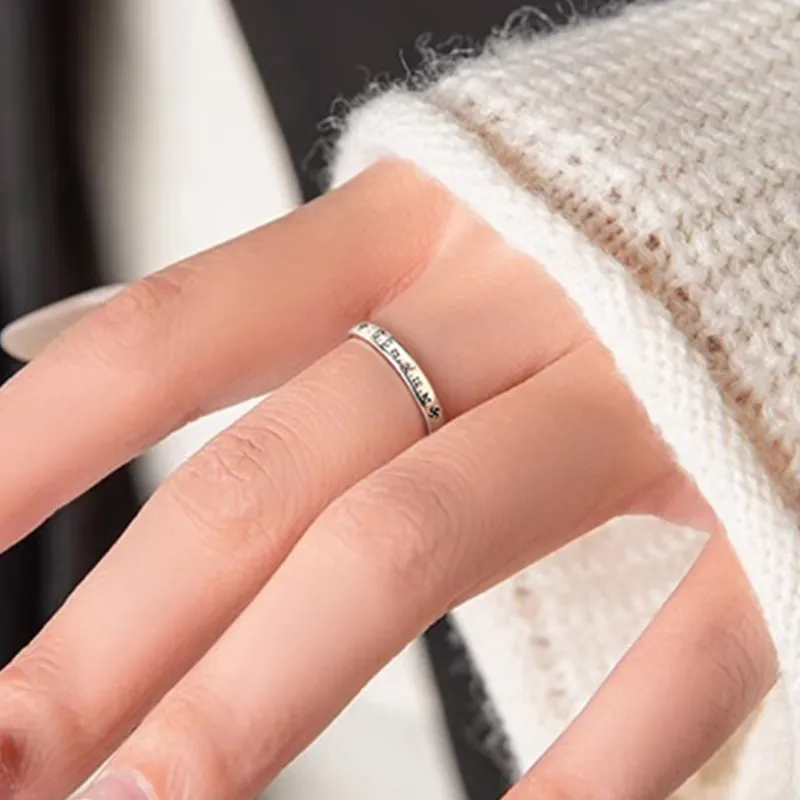 LAOYINFANG 925 Sterling Silver Rings Women's-5