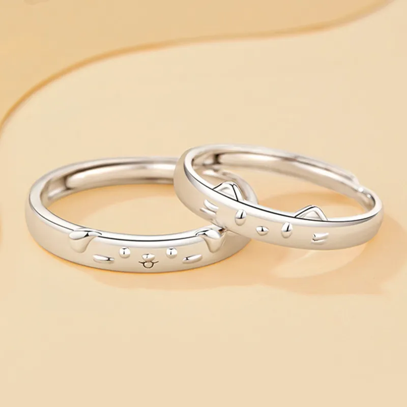 LAOYINFANG Sterling Silver Rings Unisex-3