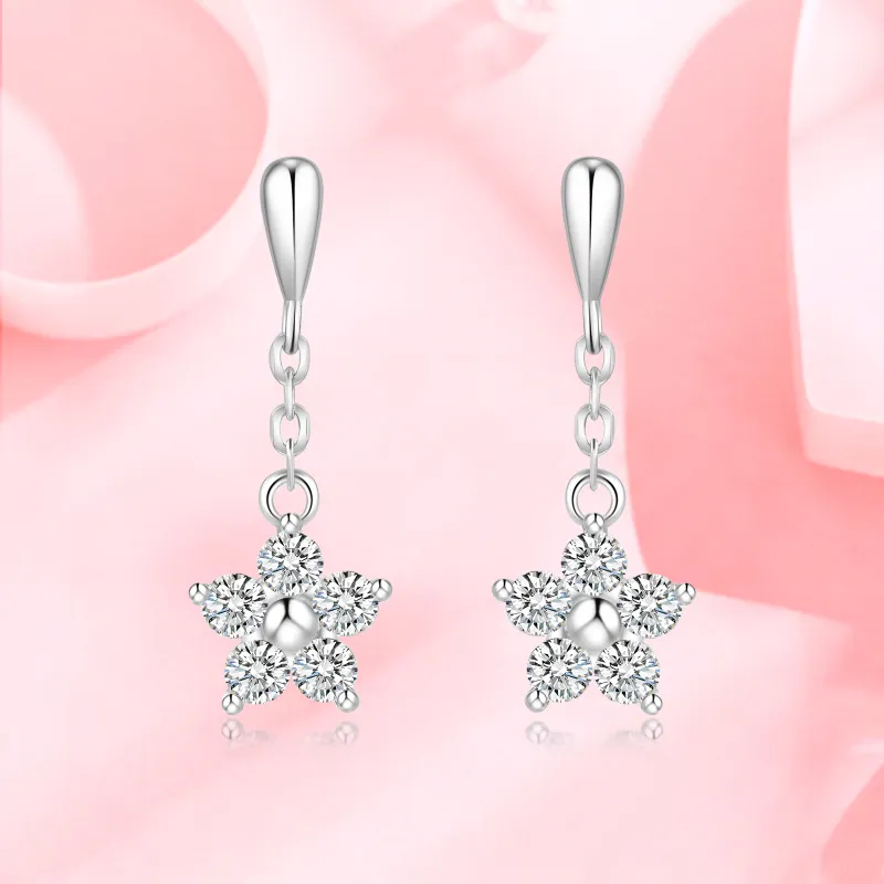 LAOYINFANG S925 Silver Earrings Women's-3
