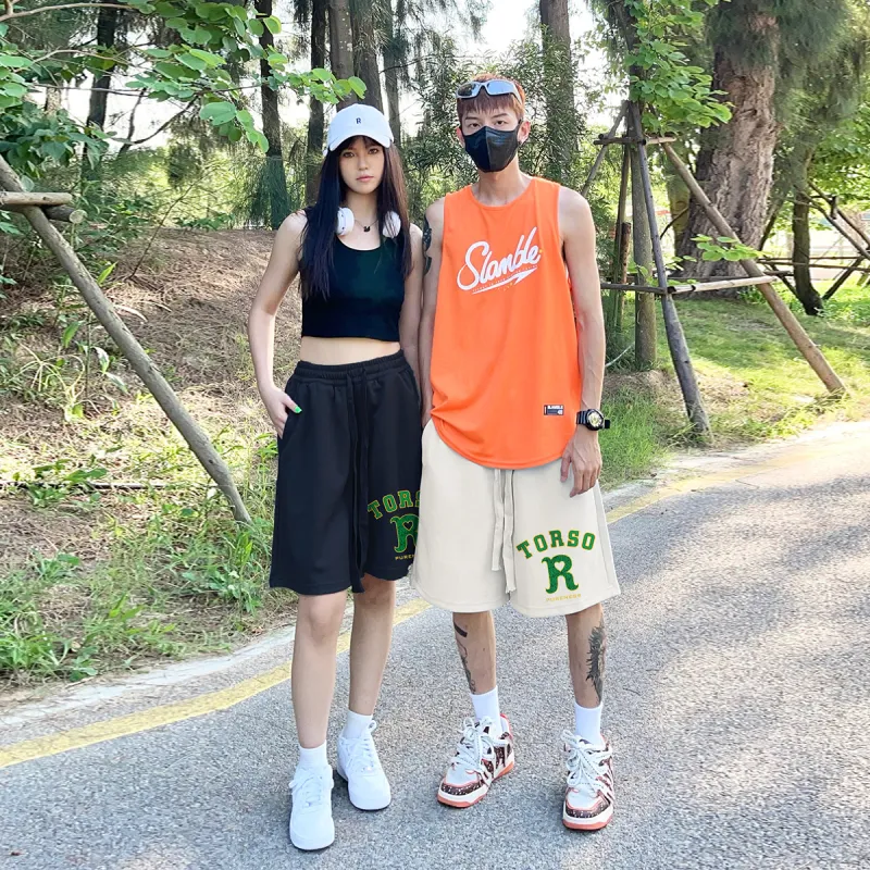 Torso Casual Shorts Unisex-5