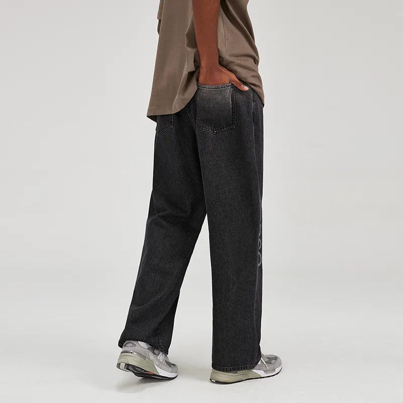 Torso Jeans Unisex Black Gray-5