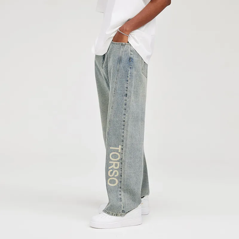 Torso Jeans Unisex Light Blue-5