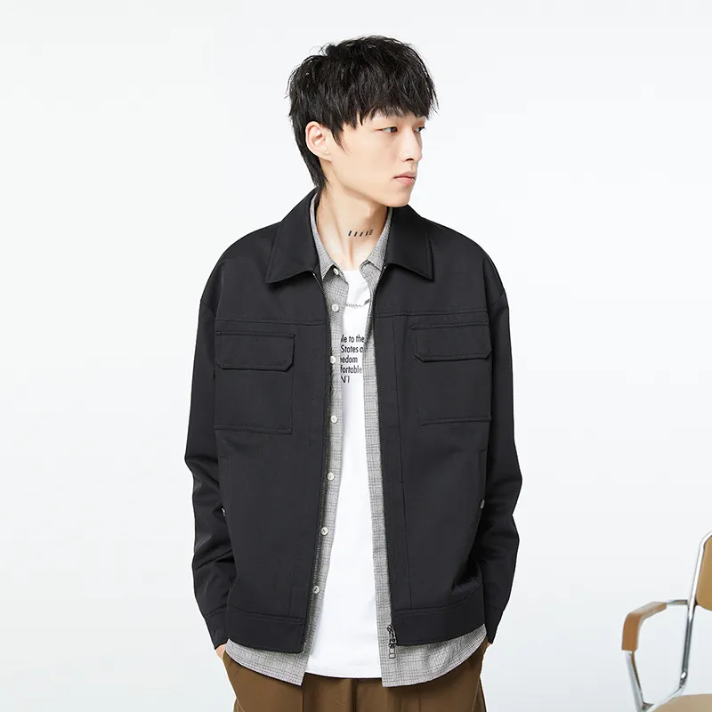 Torso Jackets Men Black-3
