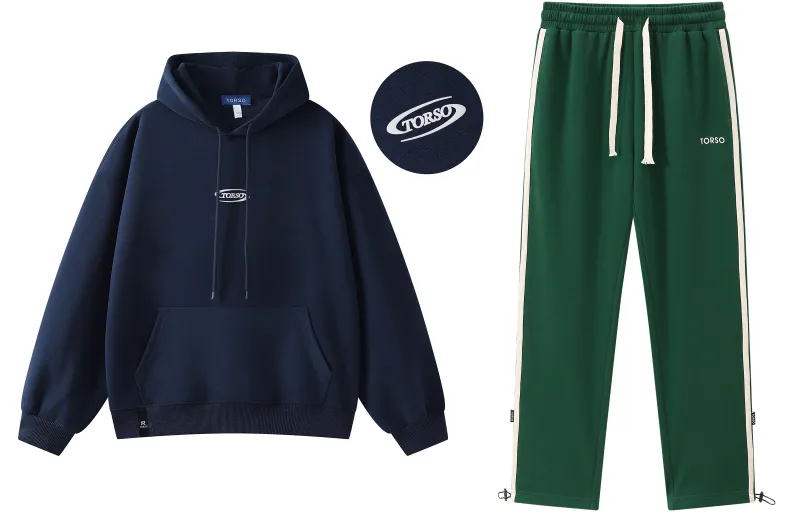 Torso Sweatshirt Sets Unisex-14