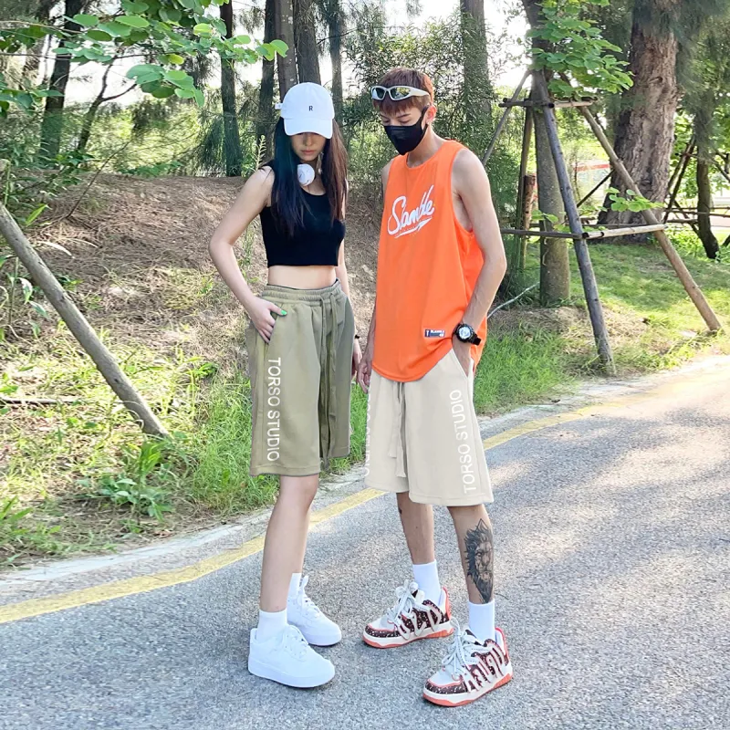Torso Casual Shorts Unisex-19