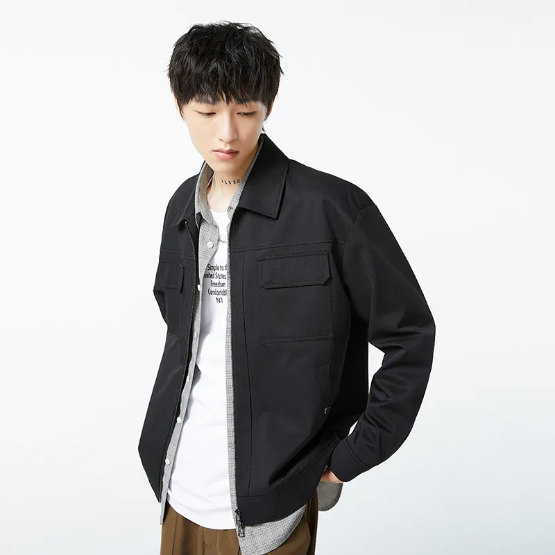 Torso Jackets Men Black-4