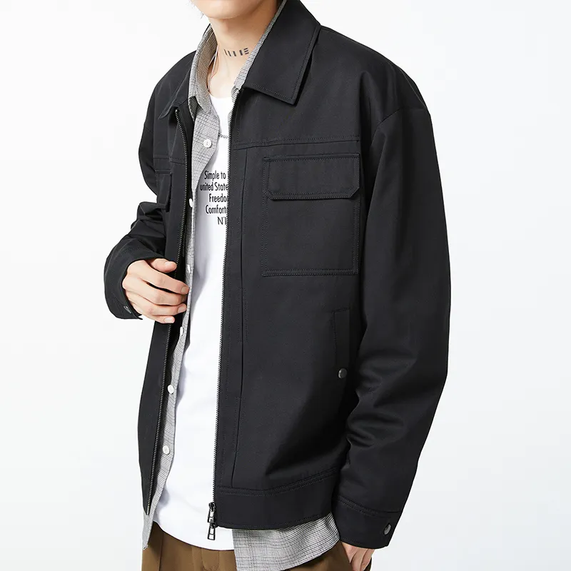 Torso Jackets Men Black-2