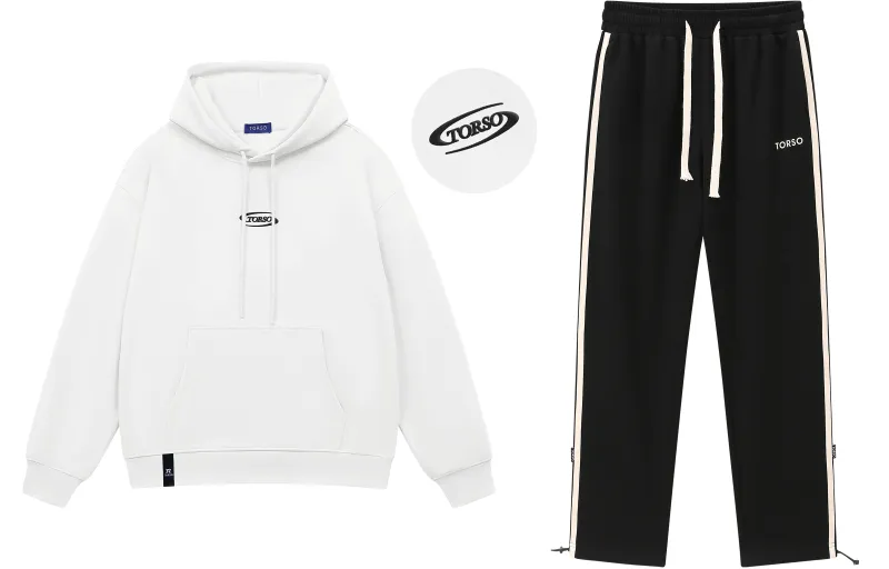 Torso Sweatshirt Sets Unisex-29