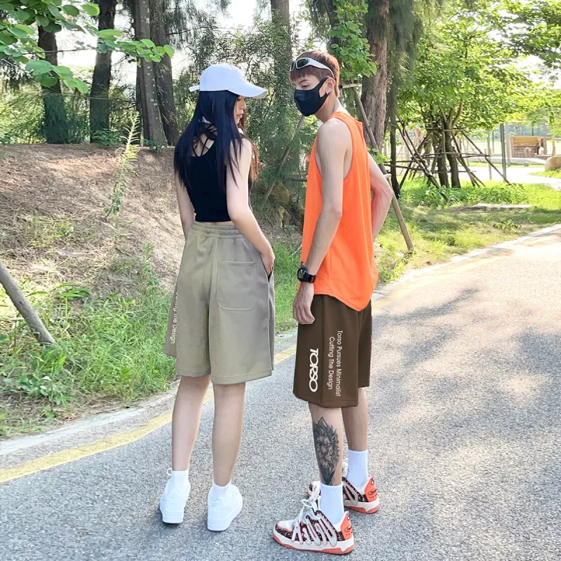 Torso Casual Shorts Unisex-9