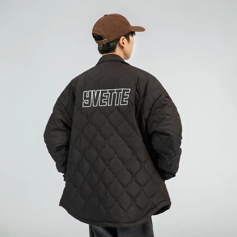 Yvette Puffer Jackets Unisex Black-6
