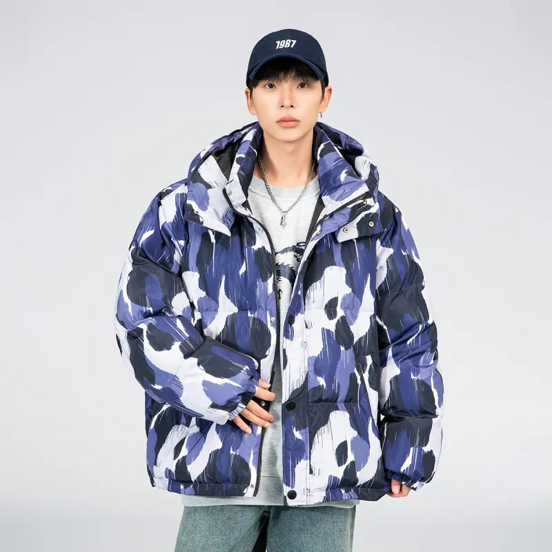 Yvette Puffer Jackets Unisex Light Purple-2