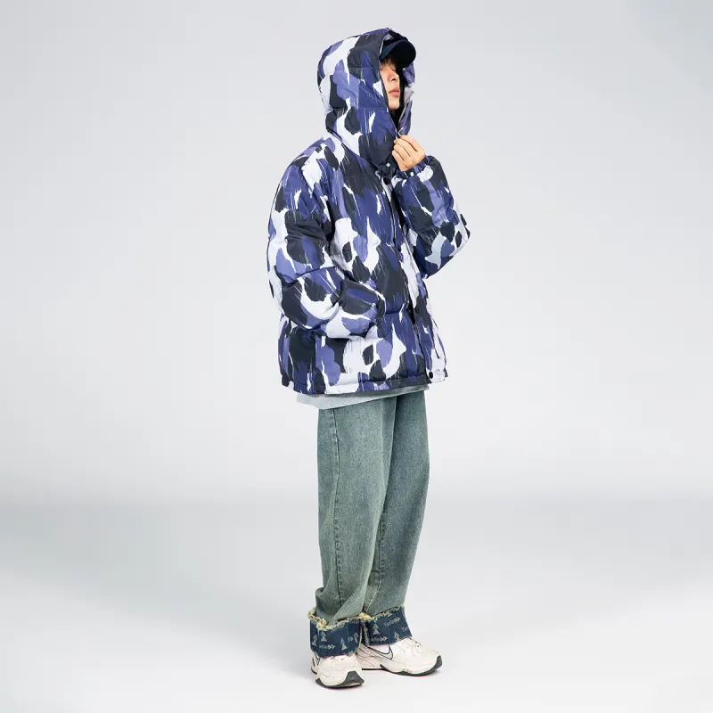 Yvette Puffer Jackets Unisex Light Purple-14