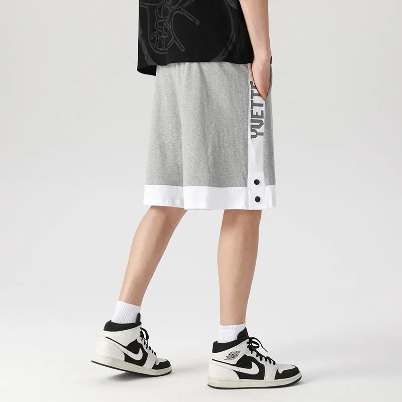 Yvette Casual Shorts Unisex Smoke Gray-3