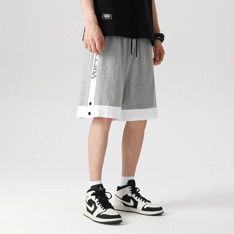 Yvette Casual Shorts Unisex Smoke Gray-7