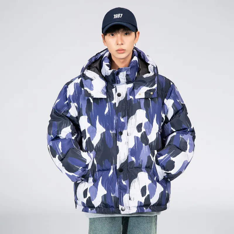 Yvette Puffer Jackets Unisex Light Purple-5