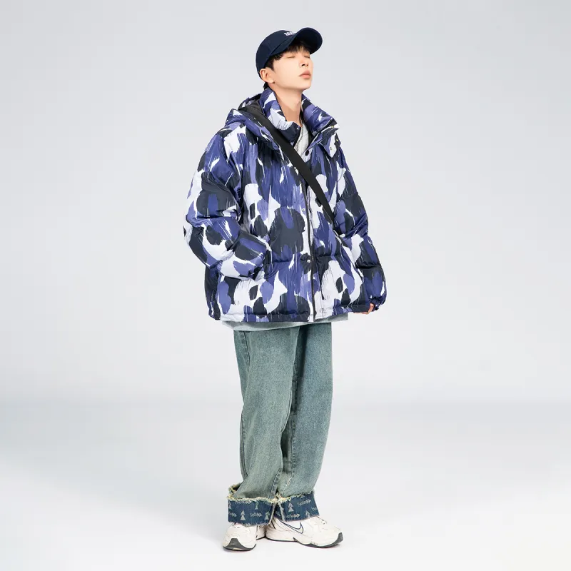 Yvette Puffer Jackets Unisex Light Purple-13