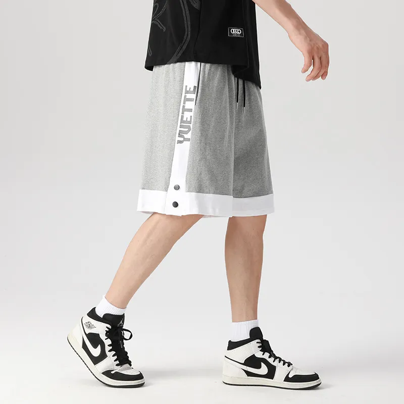 Yvette Casual Shorts Unisex Smoke Gray-5
