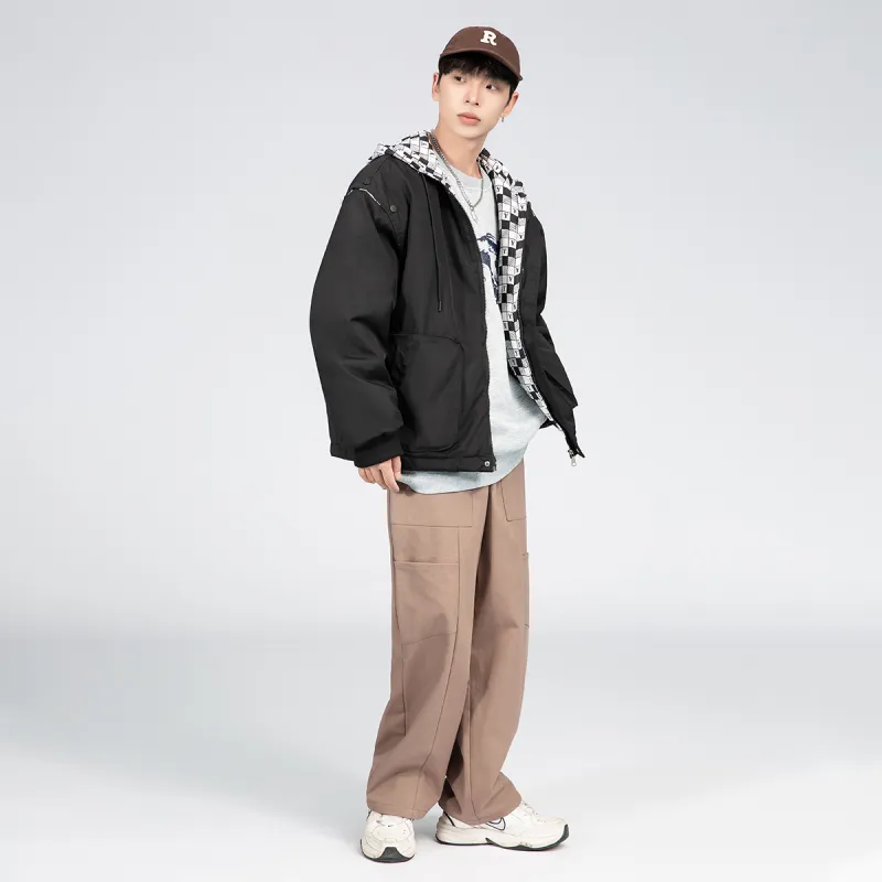 Yvette Puffer Jackets Unisex Black-3