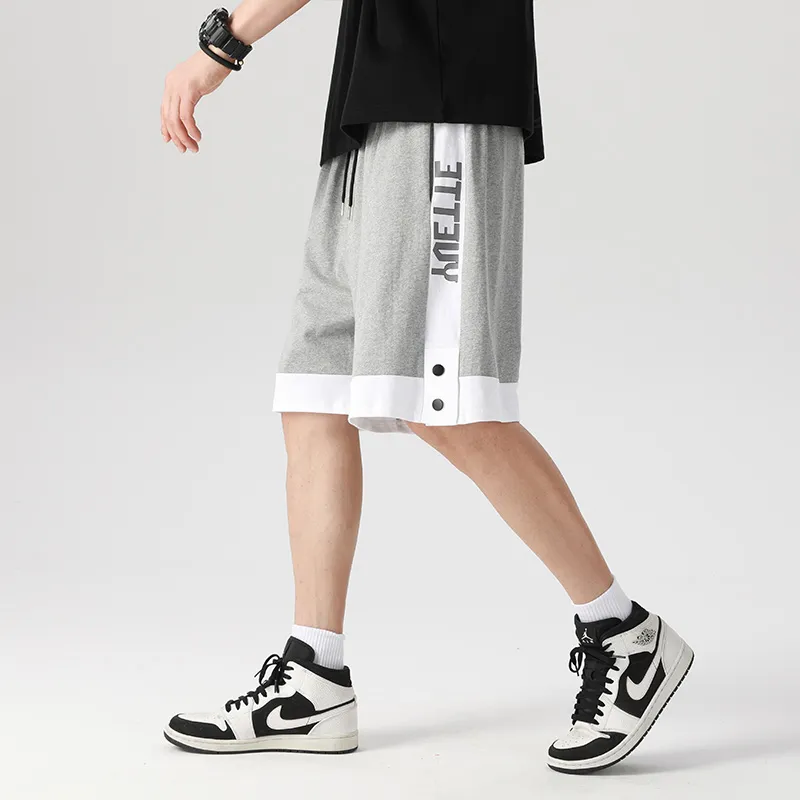 Yvette Casual Shorts Unisex Smoke Gray-8
