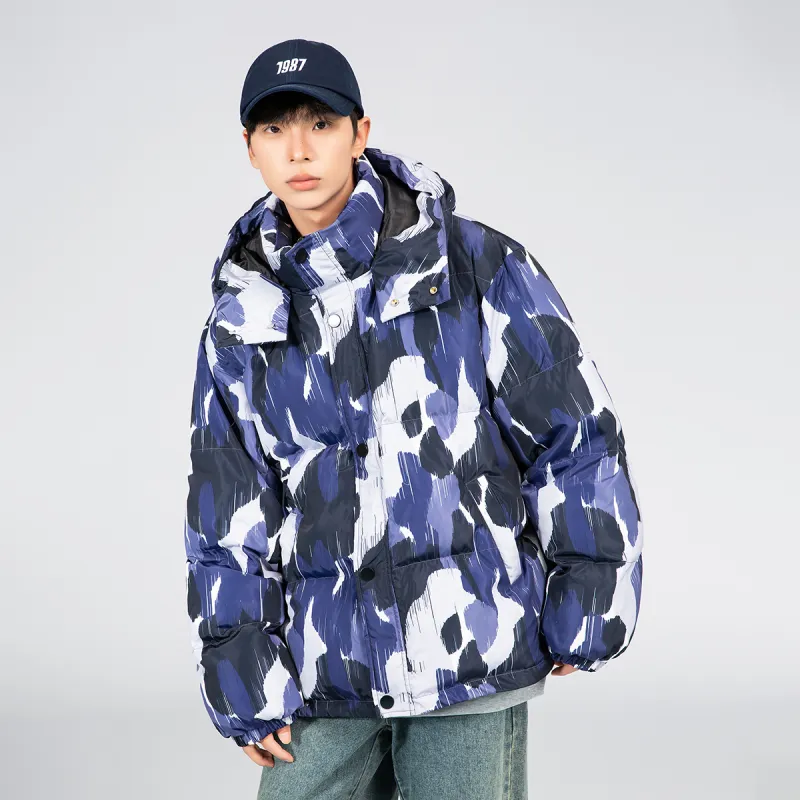 Yvette Puffer Jackets Unisex Light Purple-8