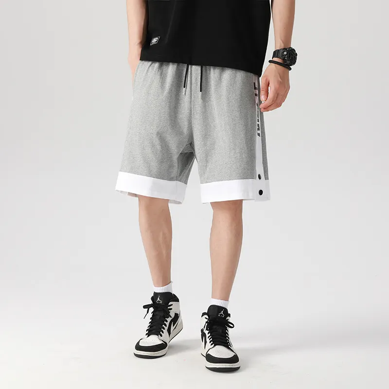 Yvette Casual Shorts Unisex Smoke Gray-2