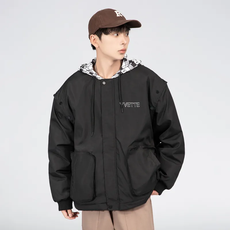 Yvette Puffer Jackets Unisex Black-12