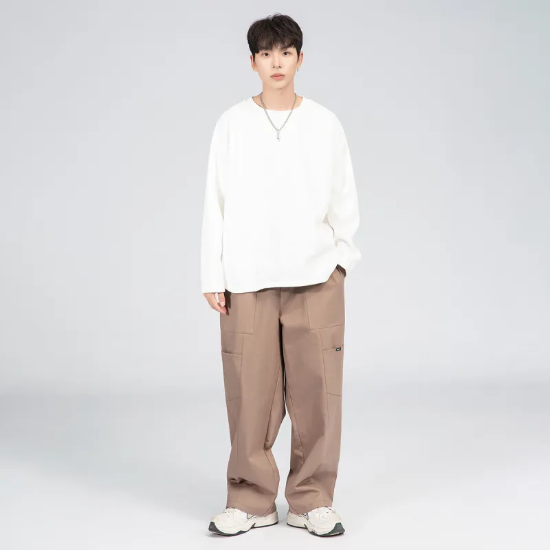Yvette Casual Pants Unisex Khaki-3