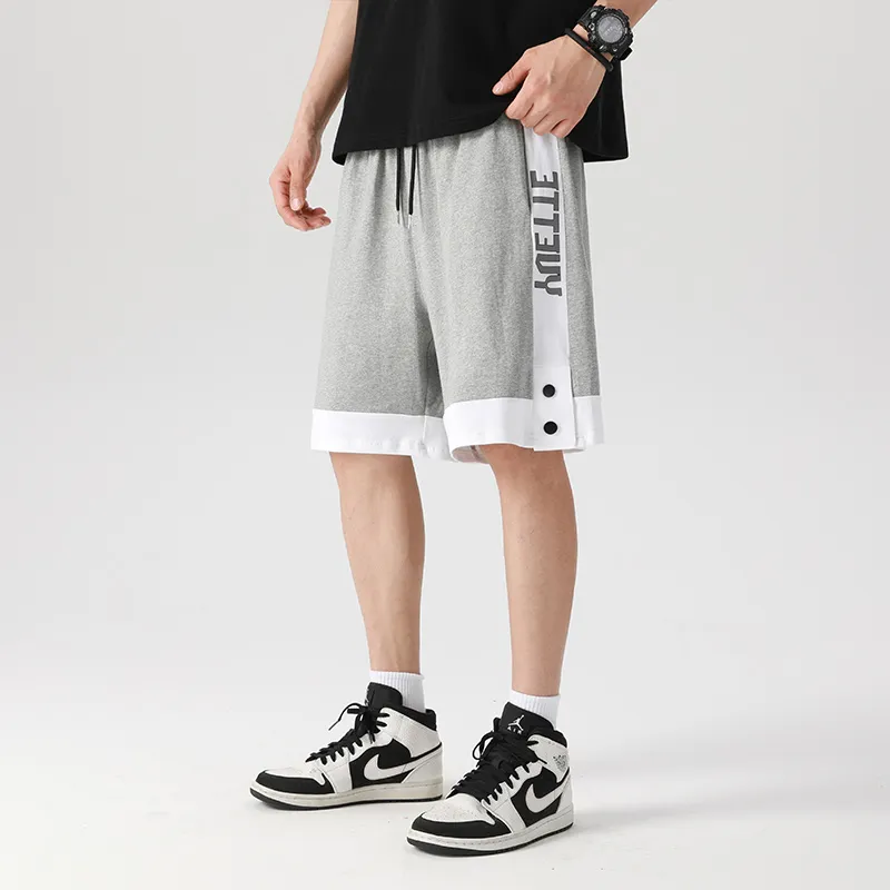 Yvette Casual Shorts Unisex Smoke Gray-10