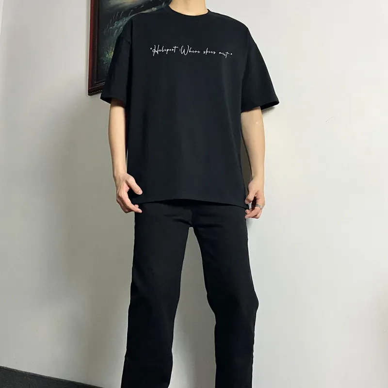 HELIPORT Short Sleeved T Shirts Unisex-5