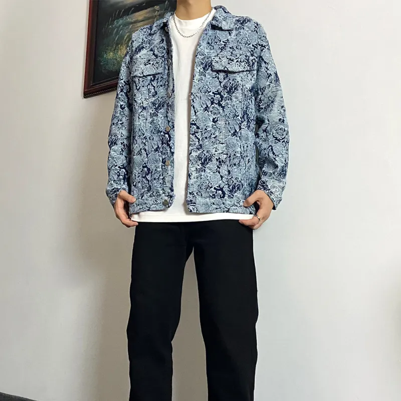 HELIPORT Denim Jacket Unisex Blue-4