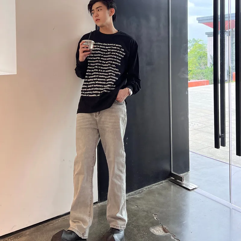 HELIPORT Jeans Spring Fall Unisex-4