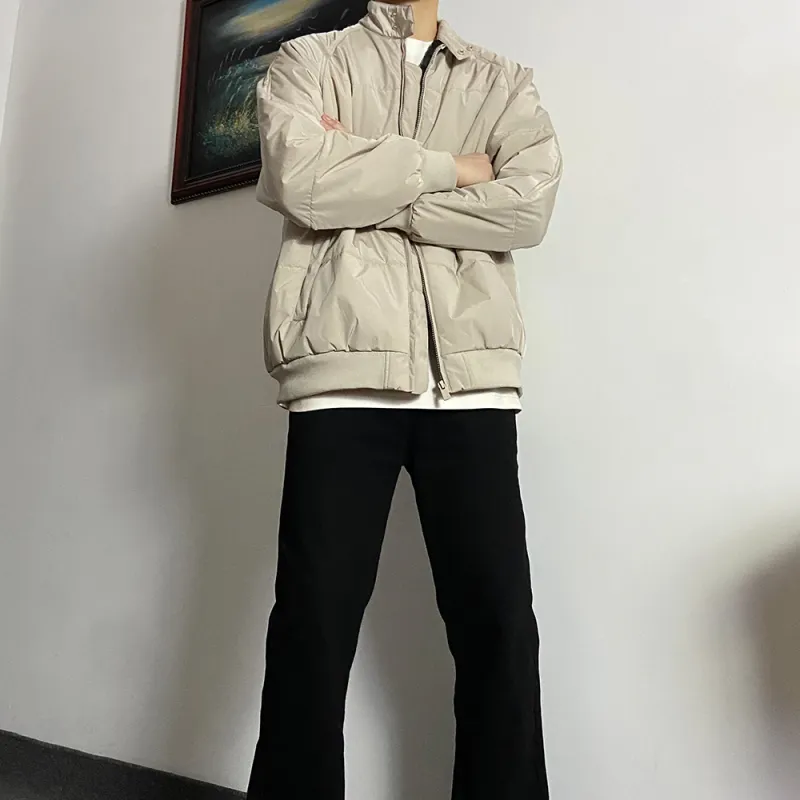 HELIPORT Puffer Jacket Unisex Light Beige-6