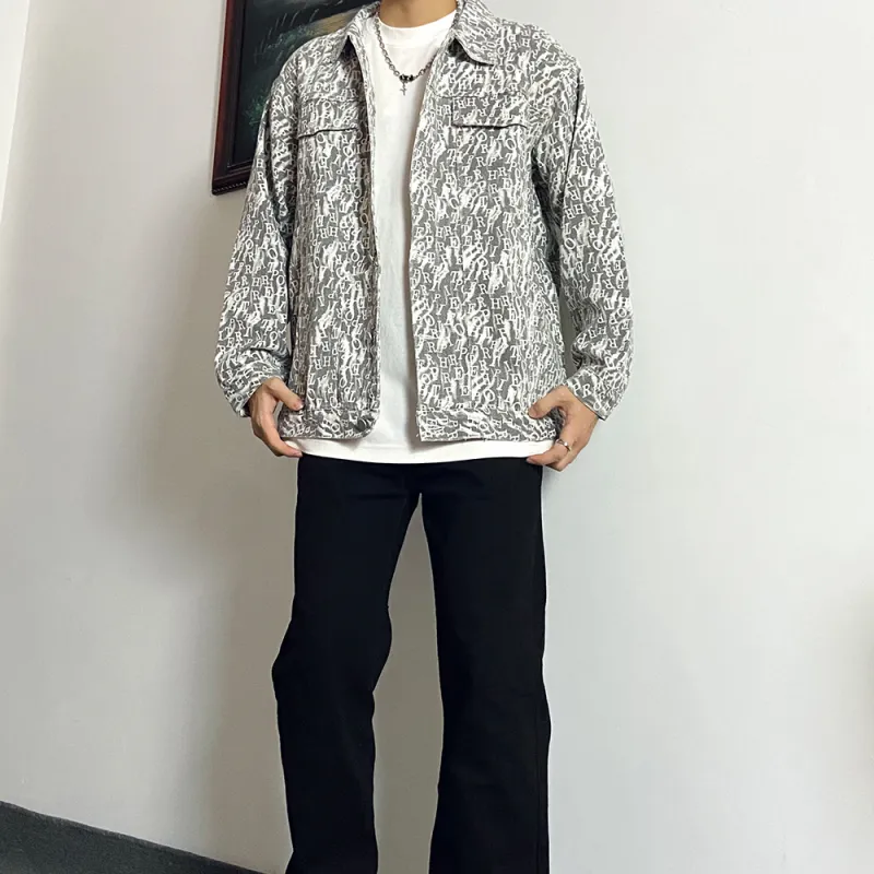 HELIPORT Denim Jacket Unisex White-6