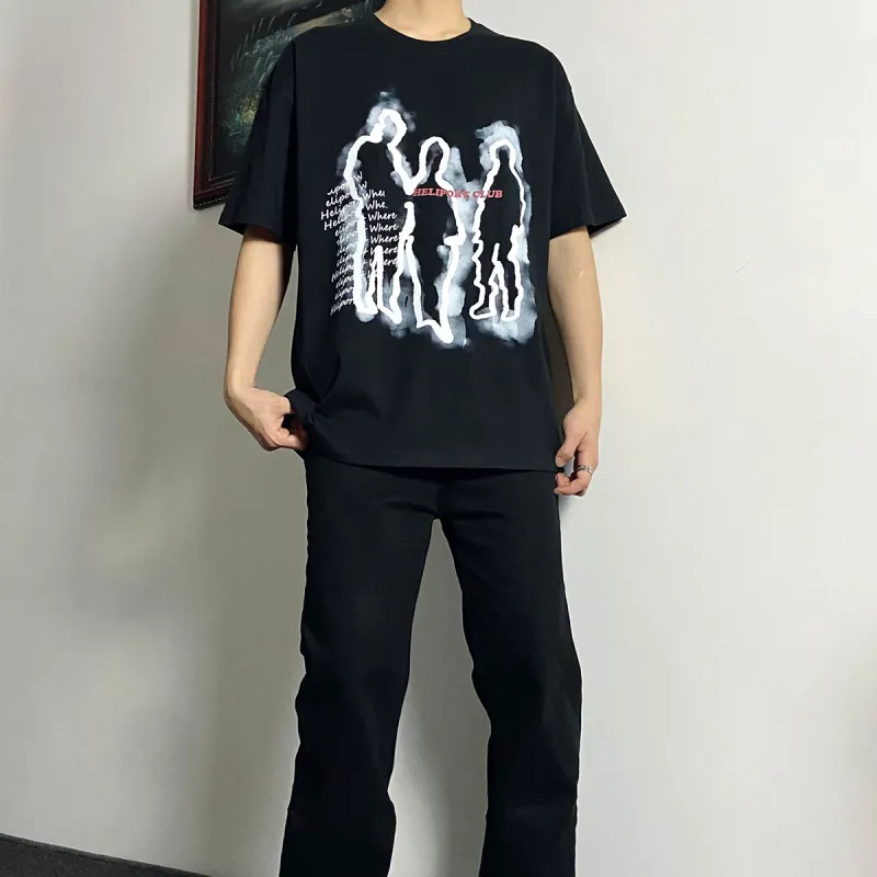 HELIPORT Short Sleeved T Shirts Unisex-4