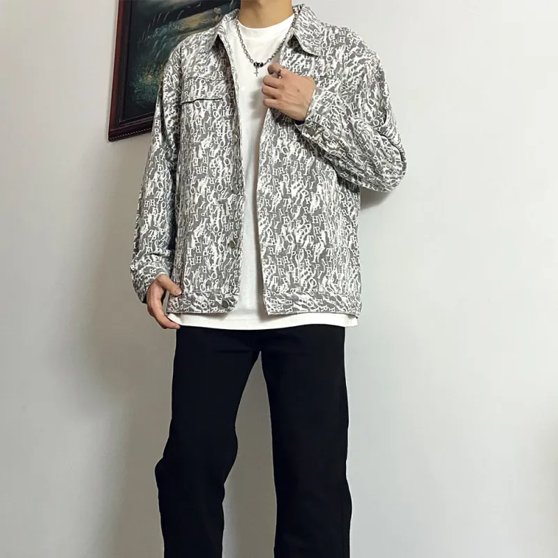 HELIPORT Denim Jacket Unisex White-1