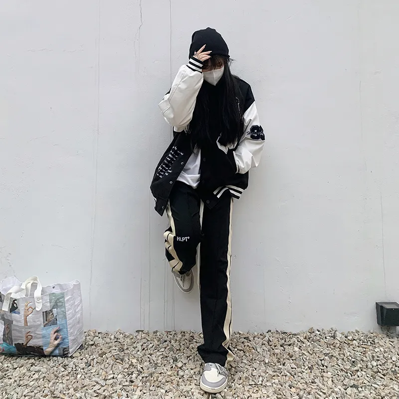 HELIPORT Casual Pants Spring And Fall Unisex Black-11