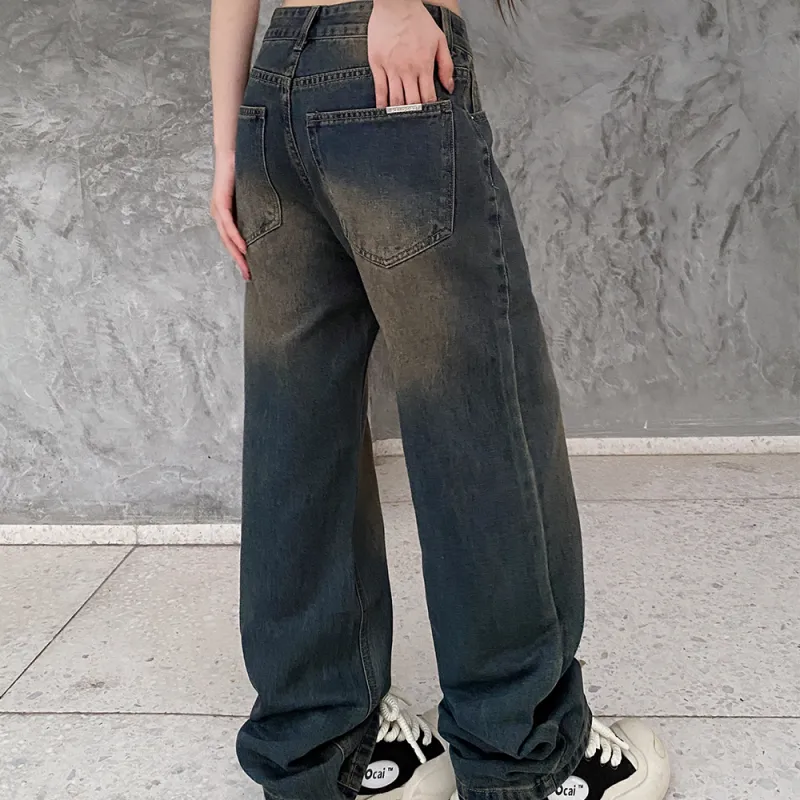 HELIPORT Jeans Unisex Yellow Mud-5