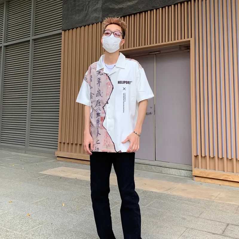 HELIPORT Shirt Summer Unisex White-8