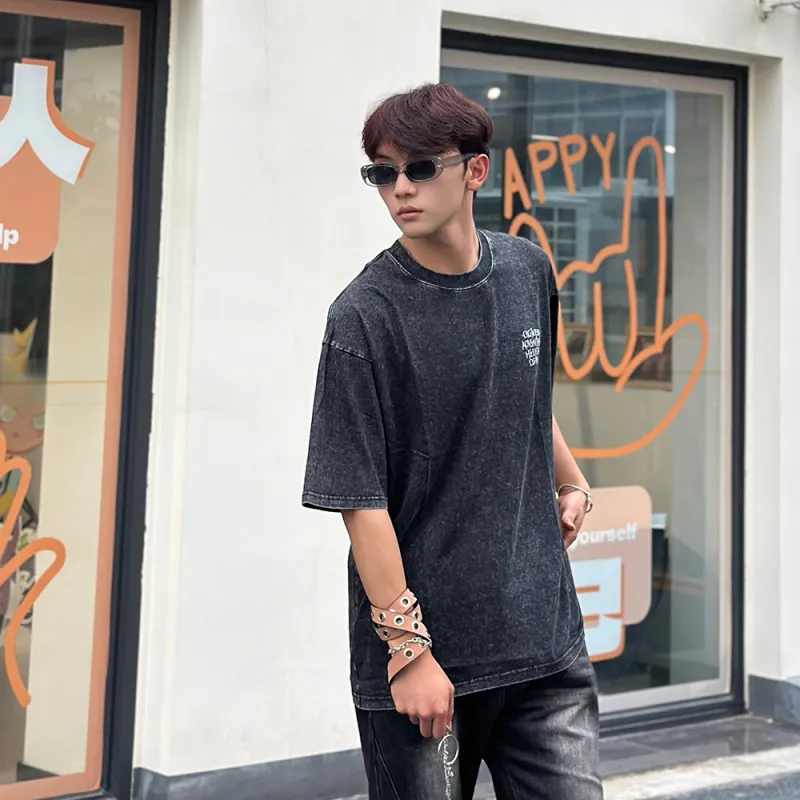HELIPORT T Shirt Unisex Washed Black-3