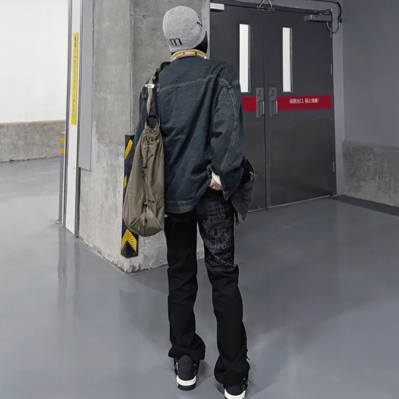 HELIPORT Jeans Spring And Autumn Unisex-4
