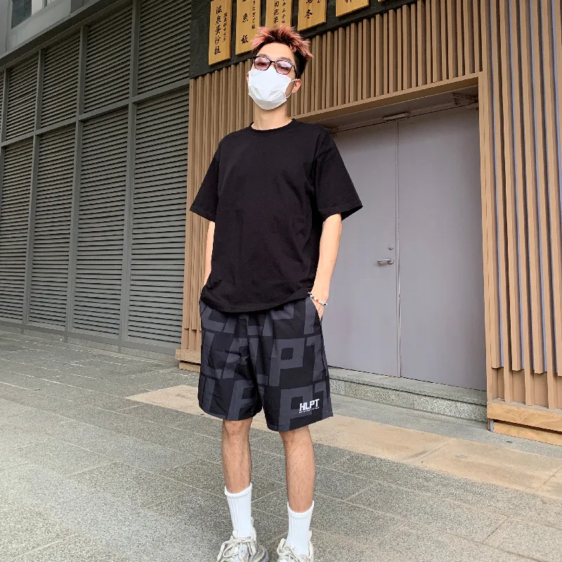 HELIPORT Casual Shorts Unisex Black-10