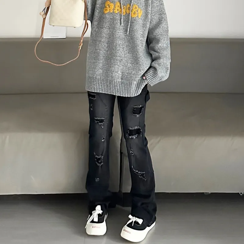 HELIPORT Jeans Unisex Black-6