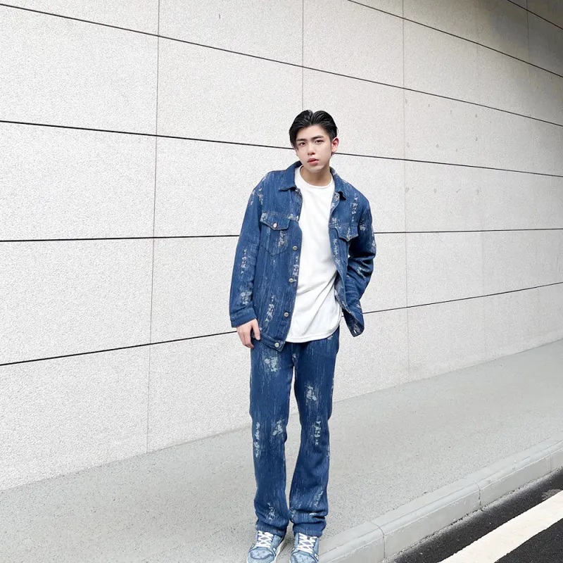 HELIPORT Jeans Spring And Autumn Unisex-3