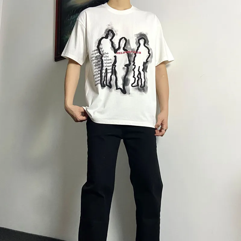 HELIPORT Short Sleeved T Shirts Unisex-14
