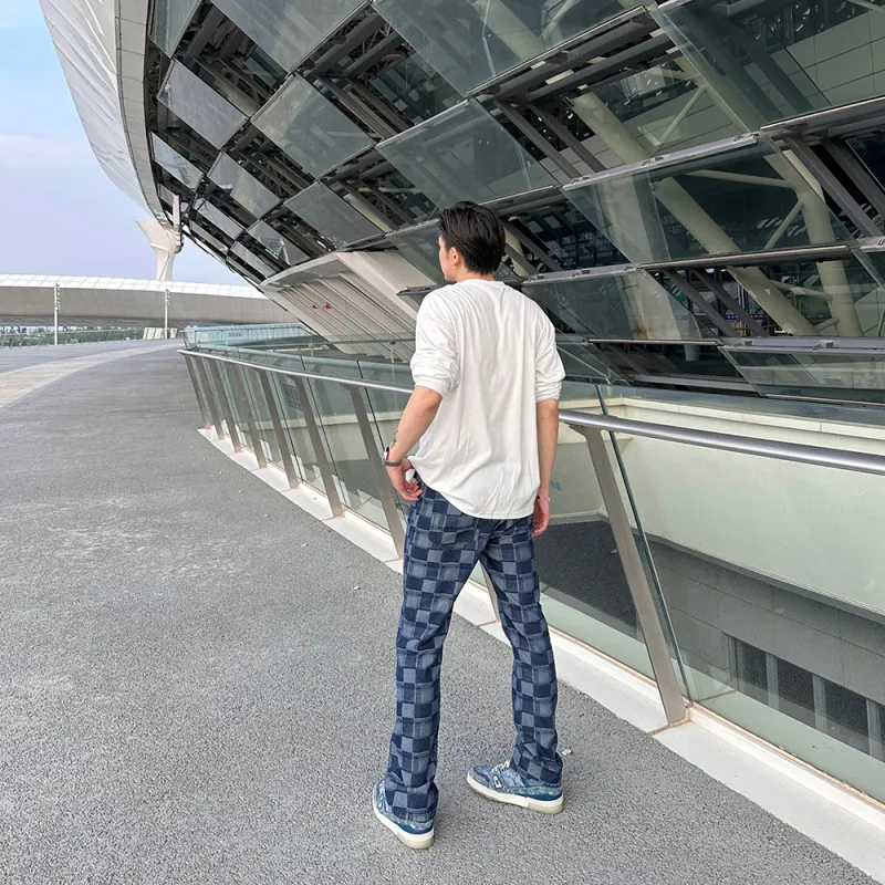 HELIPORT Jeans Unisex Blue-7