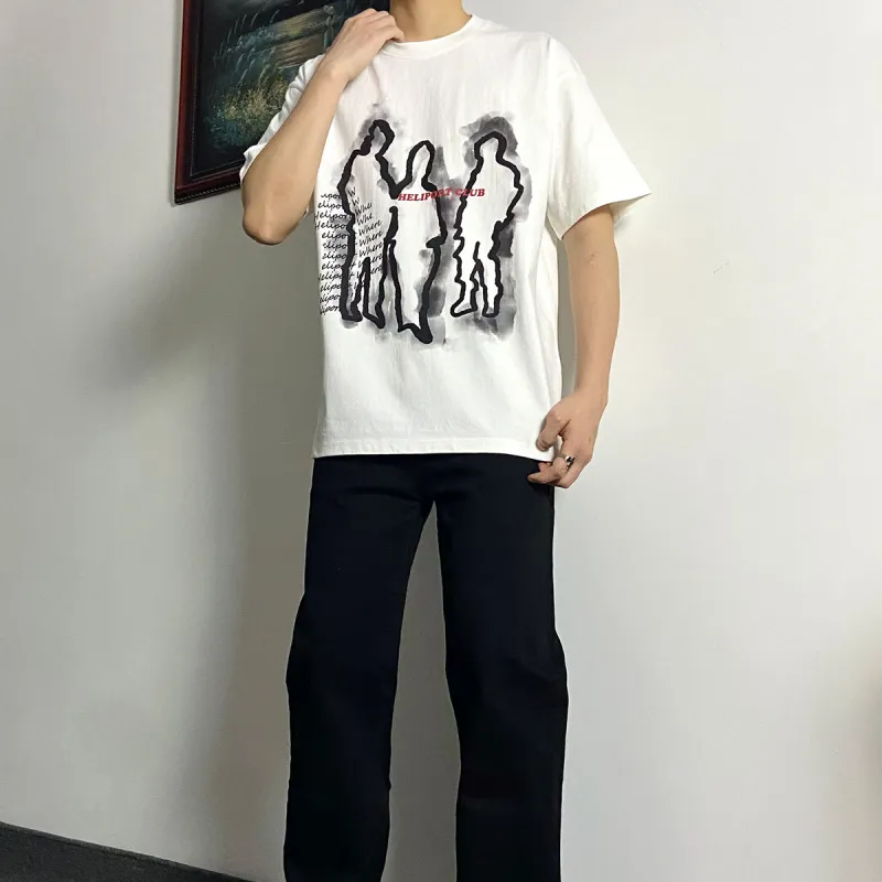 HELIPORT Short Sleeved T Shirts Unisex-11