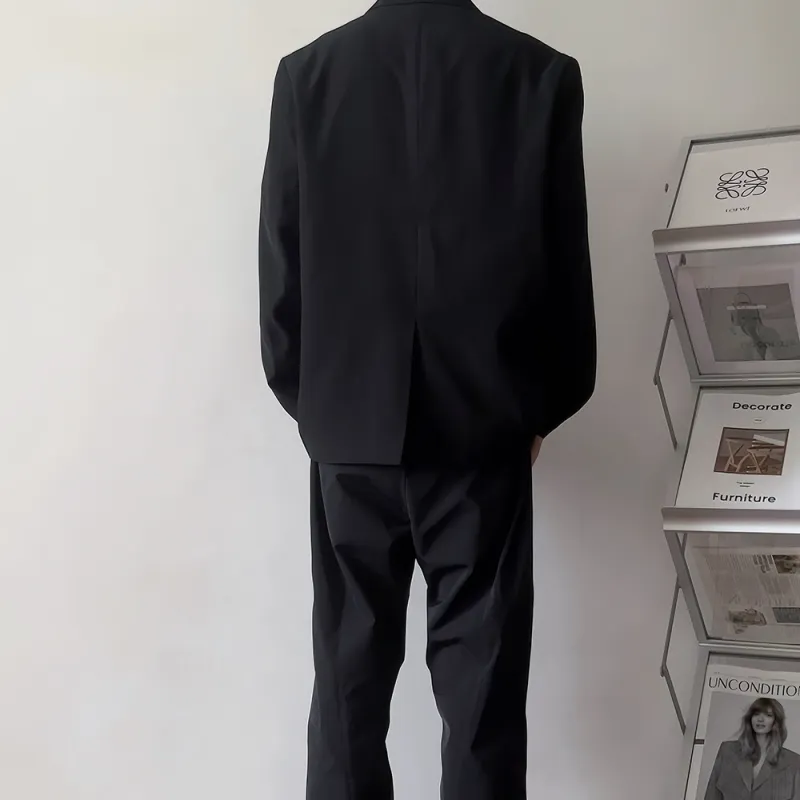 HELIPORT Business Suits Coats Unisex Black-7