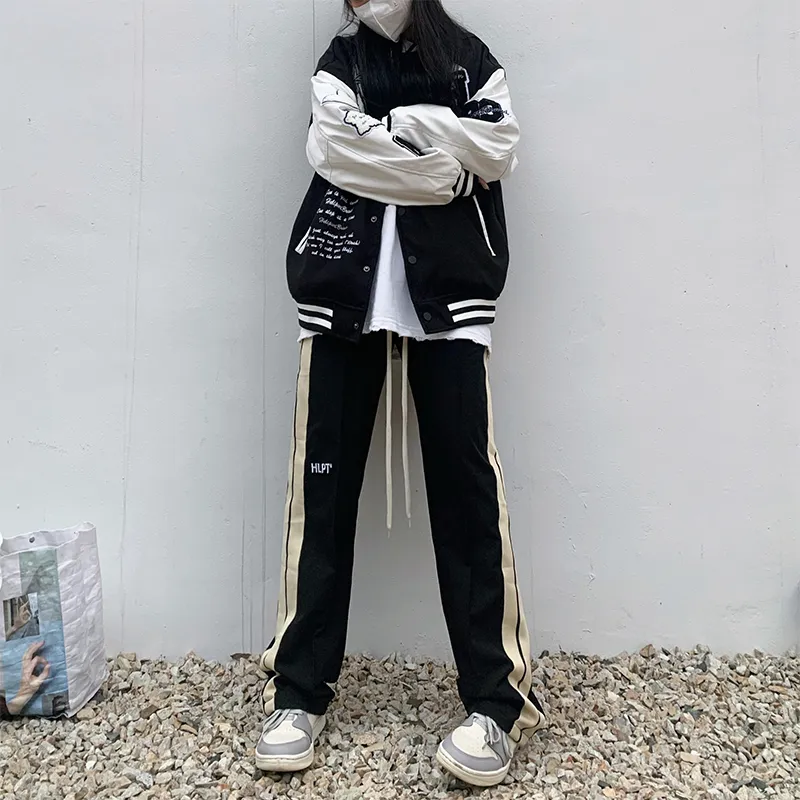 HELIPORT Casual Pants Spring And Fall Unisex Black-7