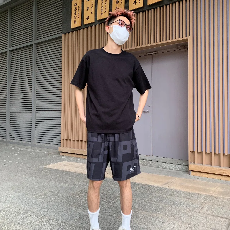 HELIPORT Casual Shorts Unisex Black-13