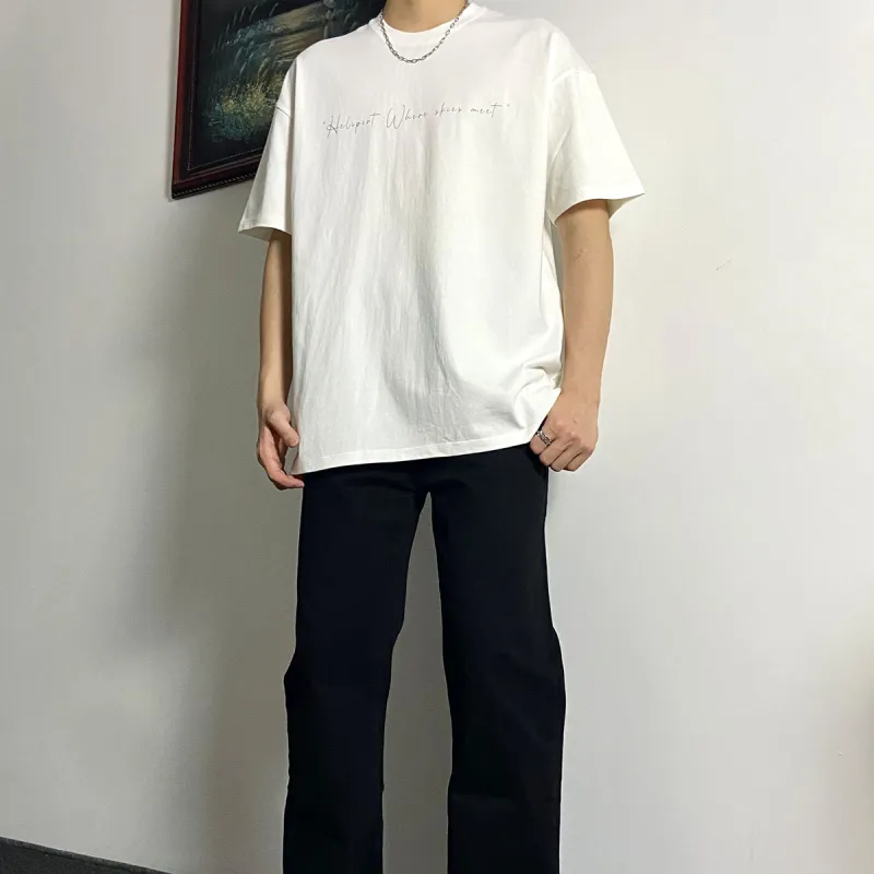 HELIPORT Short Sleeved T Shirts Unisex-11